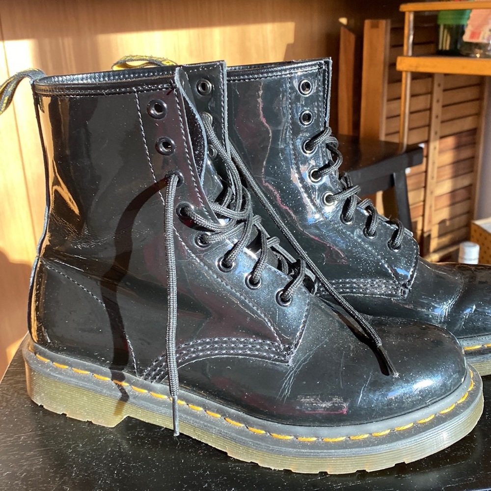 Patent leather Dr. Martens